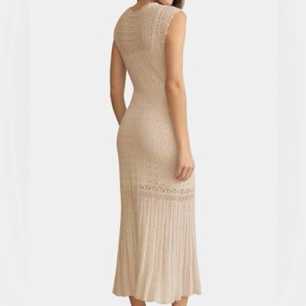Z Supply MARSELLA CROCHET MIDI DRESS - Picture 2 of 9